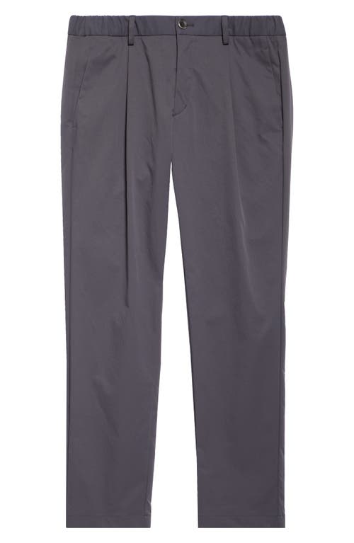 Herno Pleated Pants In Charcoal