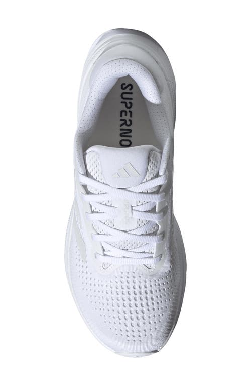 Shop Adidas Originals Adidas Supernova Rise Running Shoe In White/crystal White/black