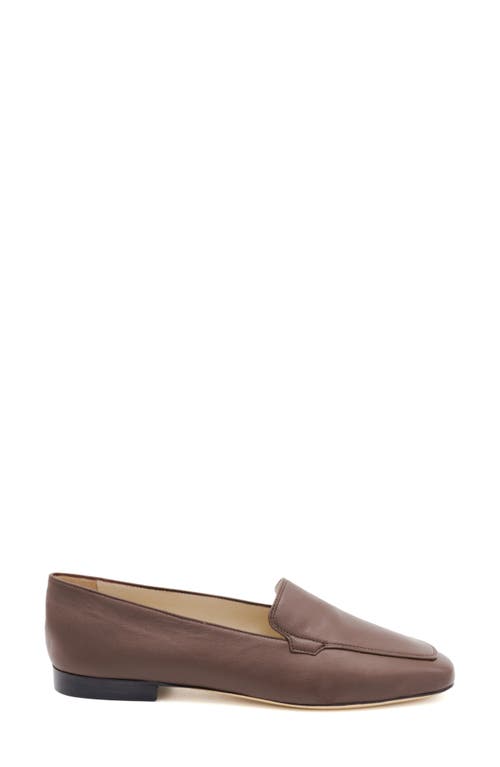 Amalfi By Rangoni Giove Apron Toe Loafer In Moka Parmasoft