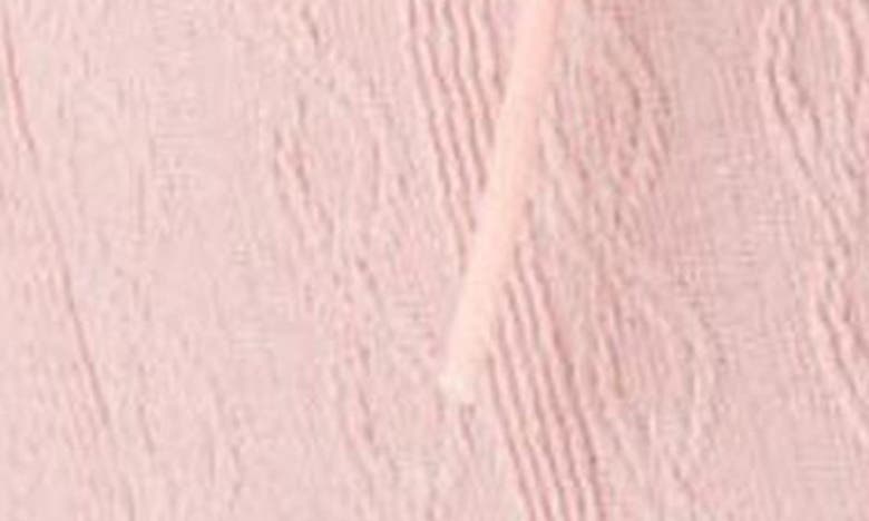 Shop Edikted Lacey Keyhole Knit Bodysuit In Light-pink