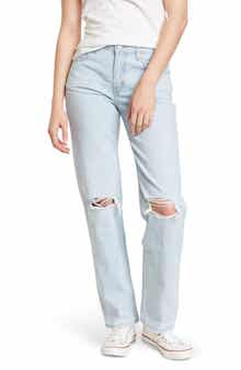Levi's® Low Pro Relaxed Ripped Straight Leg Jeans | Nordstromrack