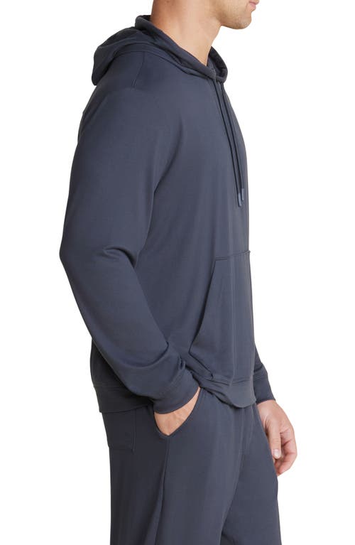 Shop Barefoot Dreams Malibu Collection® Butterchic Knit® Hoodie In Indigo