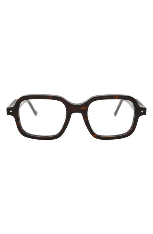 Sext Square Reading Glasses in Tortoise/Clear