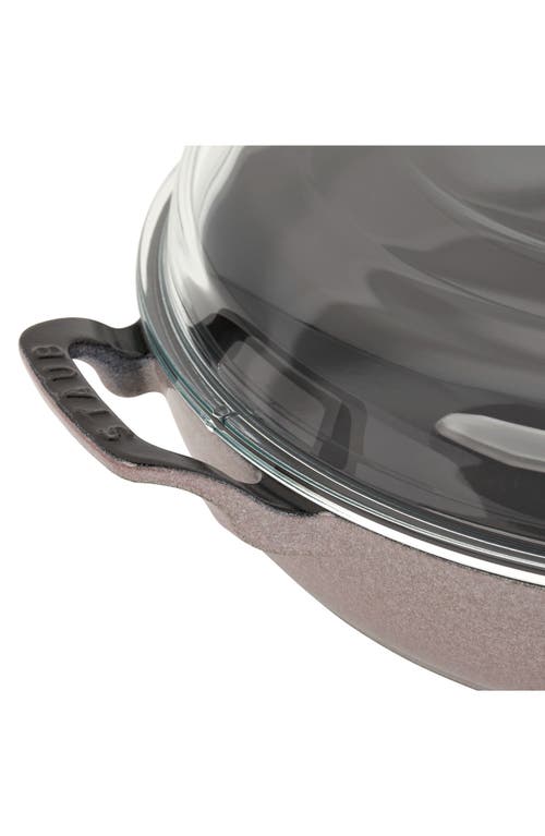 Staub Lilac Enameled Cast Iron 3.5 Quart Braiser In Lilac