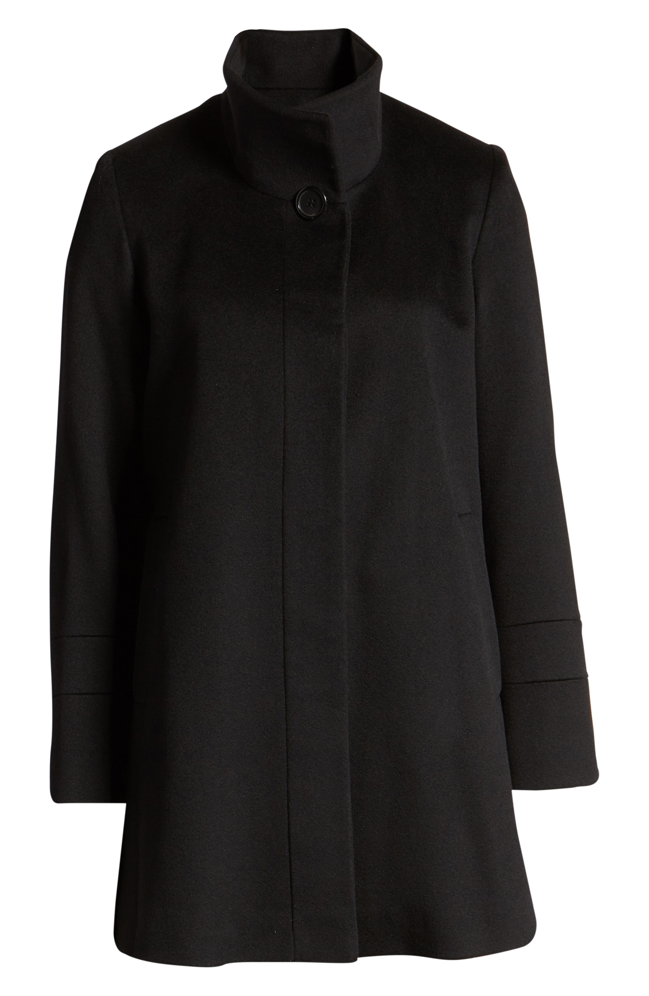 Fleurette Stand Collar Wool Car Coat Nordstrom Rack