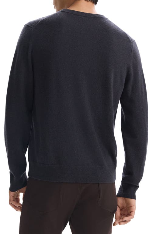 Shop Theory Hilles Cashmere Sweater In Hickory Melange