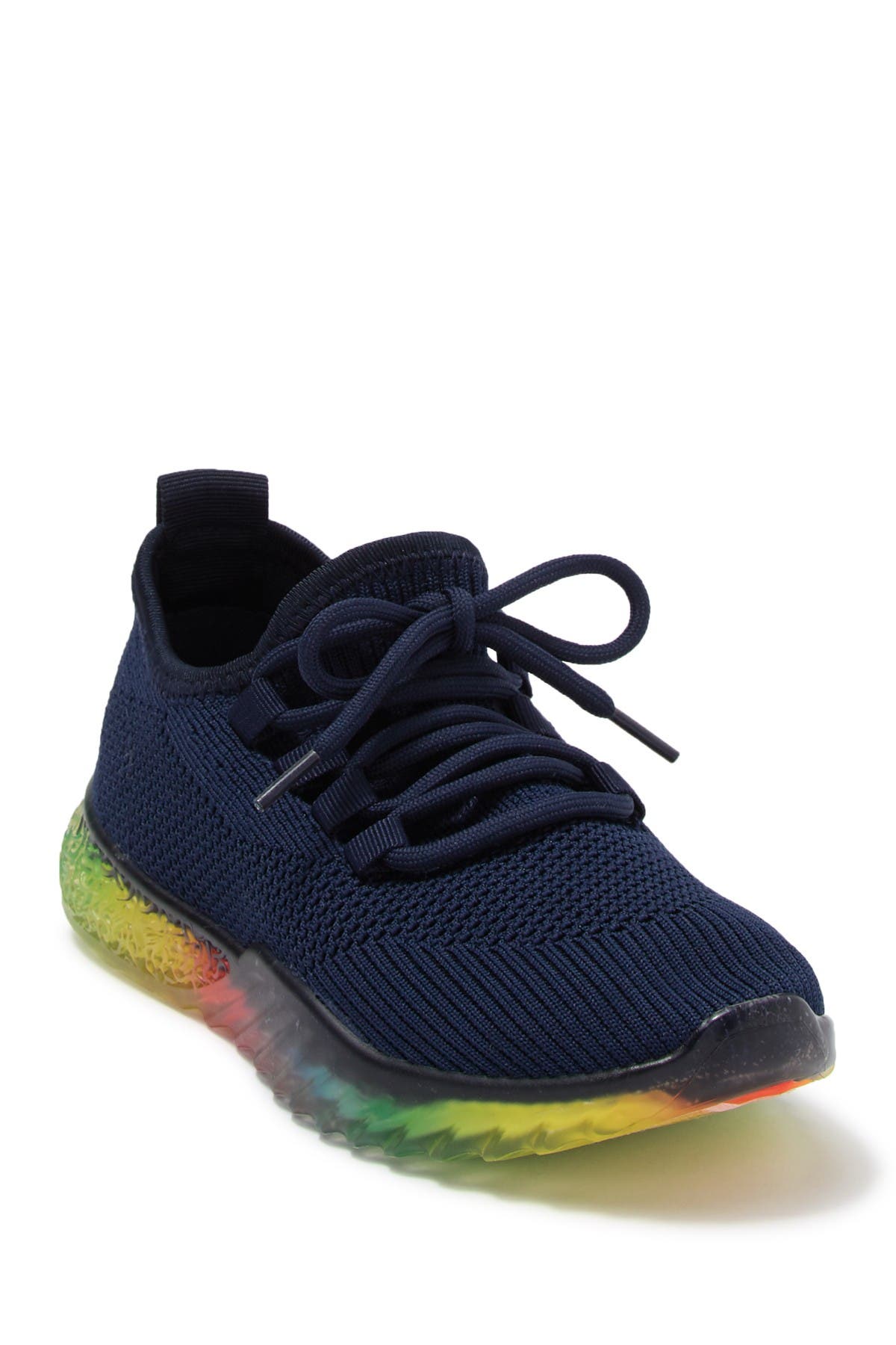 stretch knit sneakers