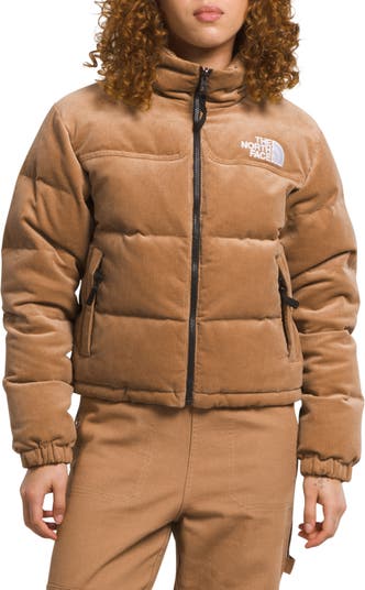 The North Face Jacket 600 Fill Goose Down Brown Puffer Girls Kids Size XXS