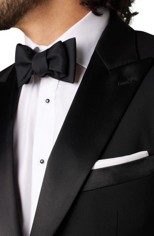 Alton Lane Tailored Fit Tuxedo In Raven Black