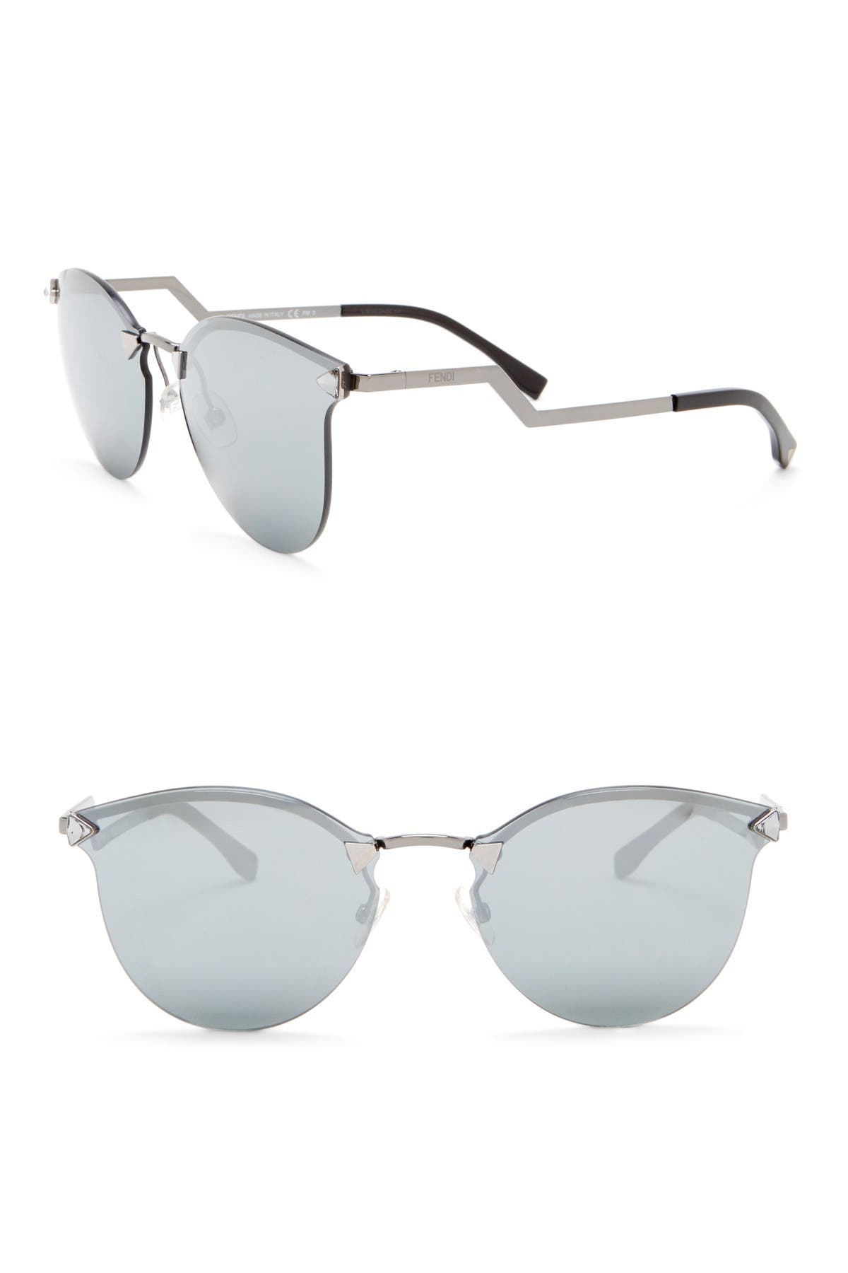 fendi women's square 60mm sunglasses