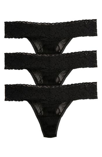 Felina Lace Thong In Black