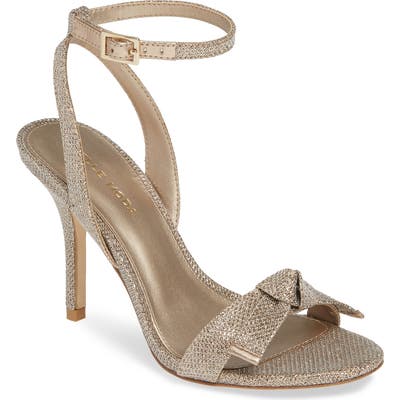 Pelle Moda Kim2 Ankle Strap Sandal, Metallic