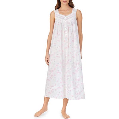 Eileen West Ballet Cotton Nightgown, Pink