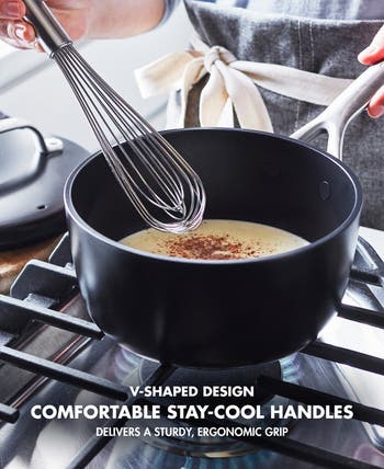 GreenPan GP5 Hard Anodized Healthy Ceramic Nonstick 14 Piece Cookware Pots  & Pans Set, Heavy Gauge Scratch Resistant, Stay-Flat-Surface, Induction