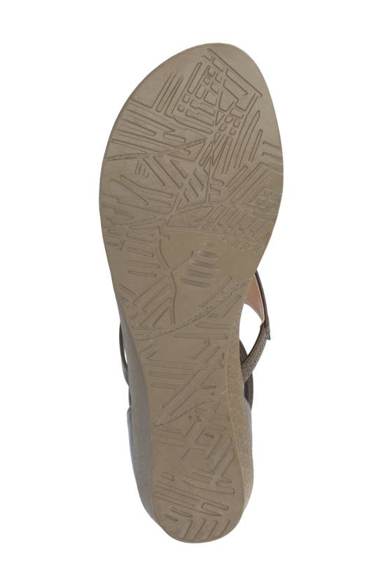 Shop Journee Collection Trayle Wedge Sandal In Olive