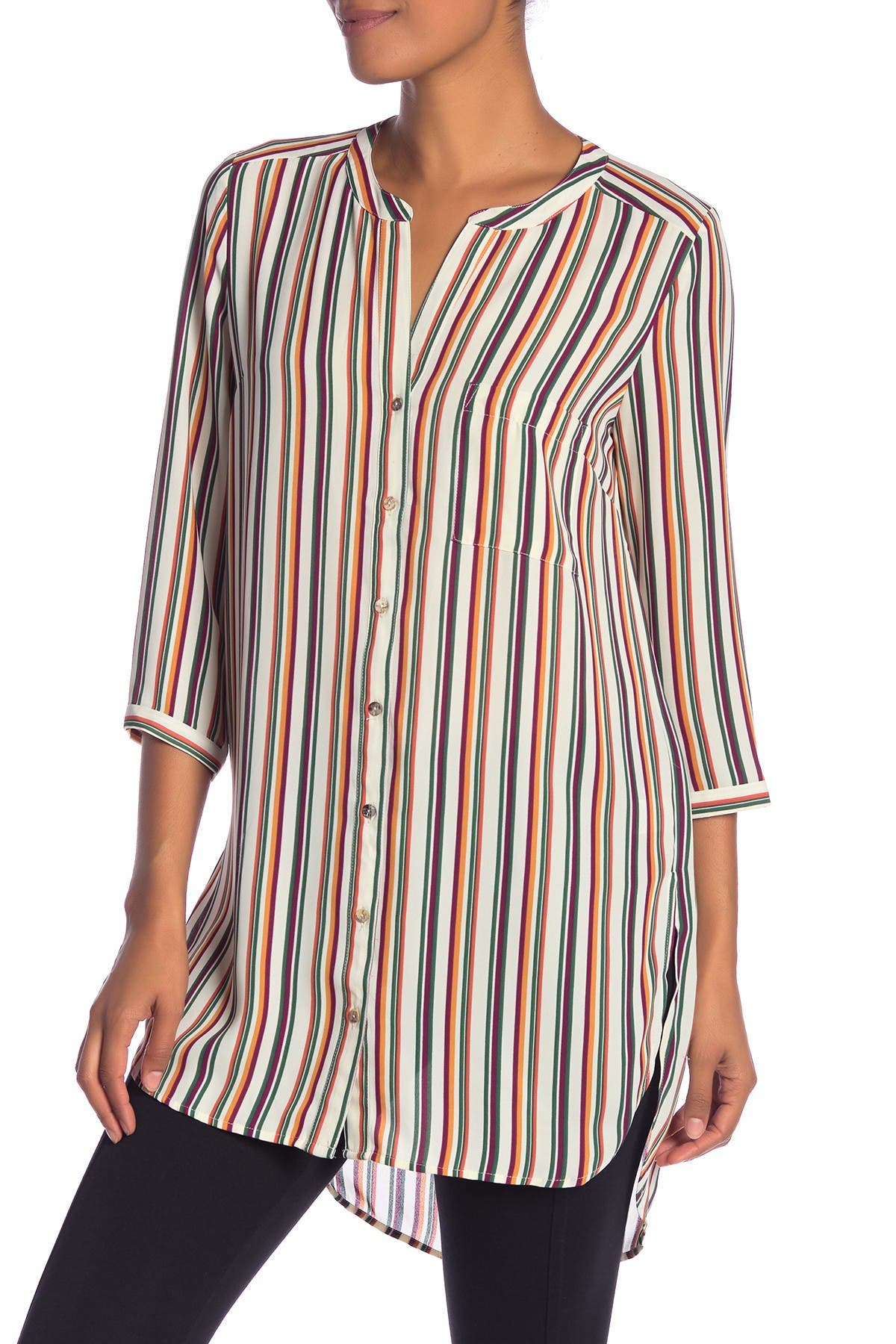 high low tunic blouse