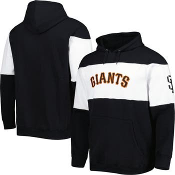 Men's Black/Heathered Black San Francisco Giants Big & Tall Wordmark Club  Pullover Hoodie