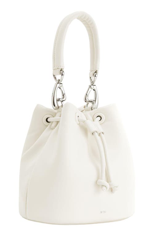 JW PEI JW PEI YULIA FAUX LEATHER BUCKET BAG 