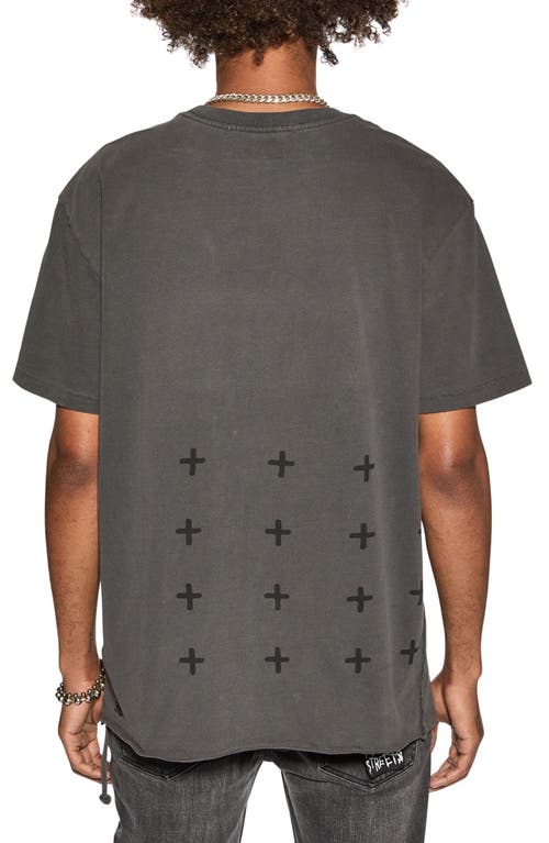 Shop Ksubi Biggie Vandals Oversize Graphic T-shirt In Black