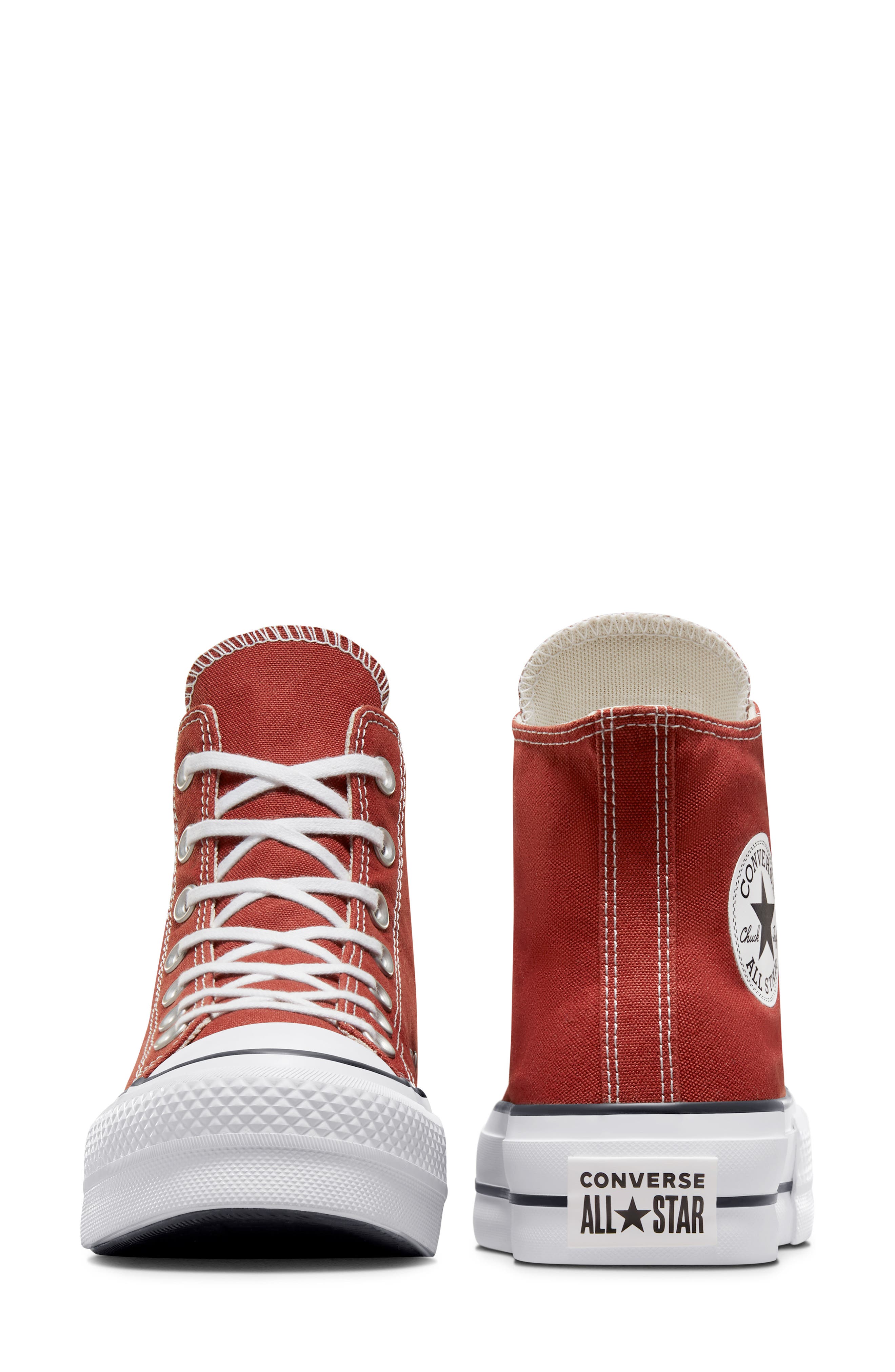 Red Shoes: High Top, Low Top & Platform Sneakers.