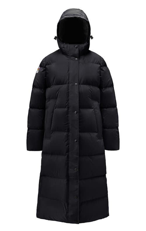 Triple F.a.t. Goose Full Length Winter Coat In Black