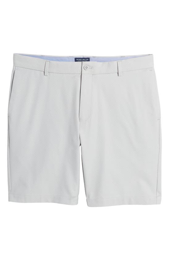 Shop Peter Millar Crown Crafted Surge Signature Performance Shorts In British Grey