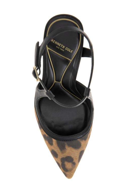 Kenneth Cole Romi Slingback Pump In Leopard Suede