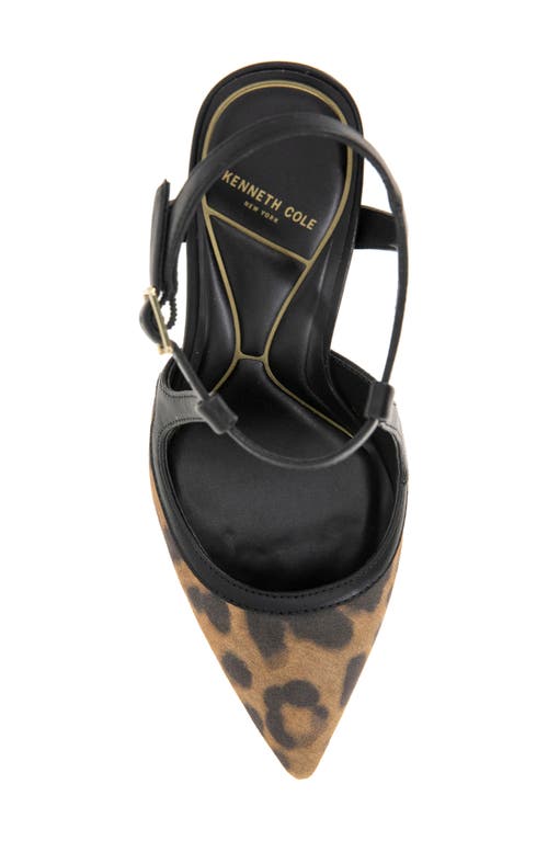 Shop Kenneth Cole Romi Slingback Pump In Leopard Suede