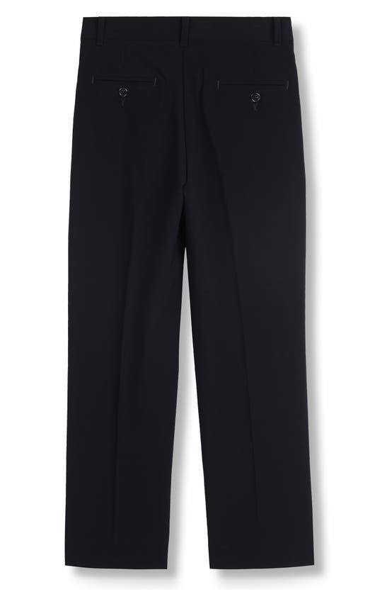 Shop Calvin Klein Kids' Bi-stretch Pants In Navy