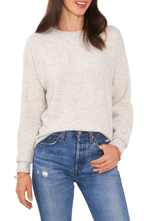 1.STATE Crossback Sweater in Silver Heather