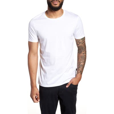 Boss Tessler Slim Fit Crewneck T-Shirt, White
