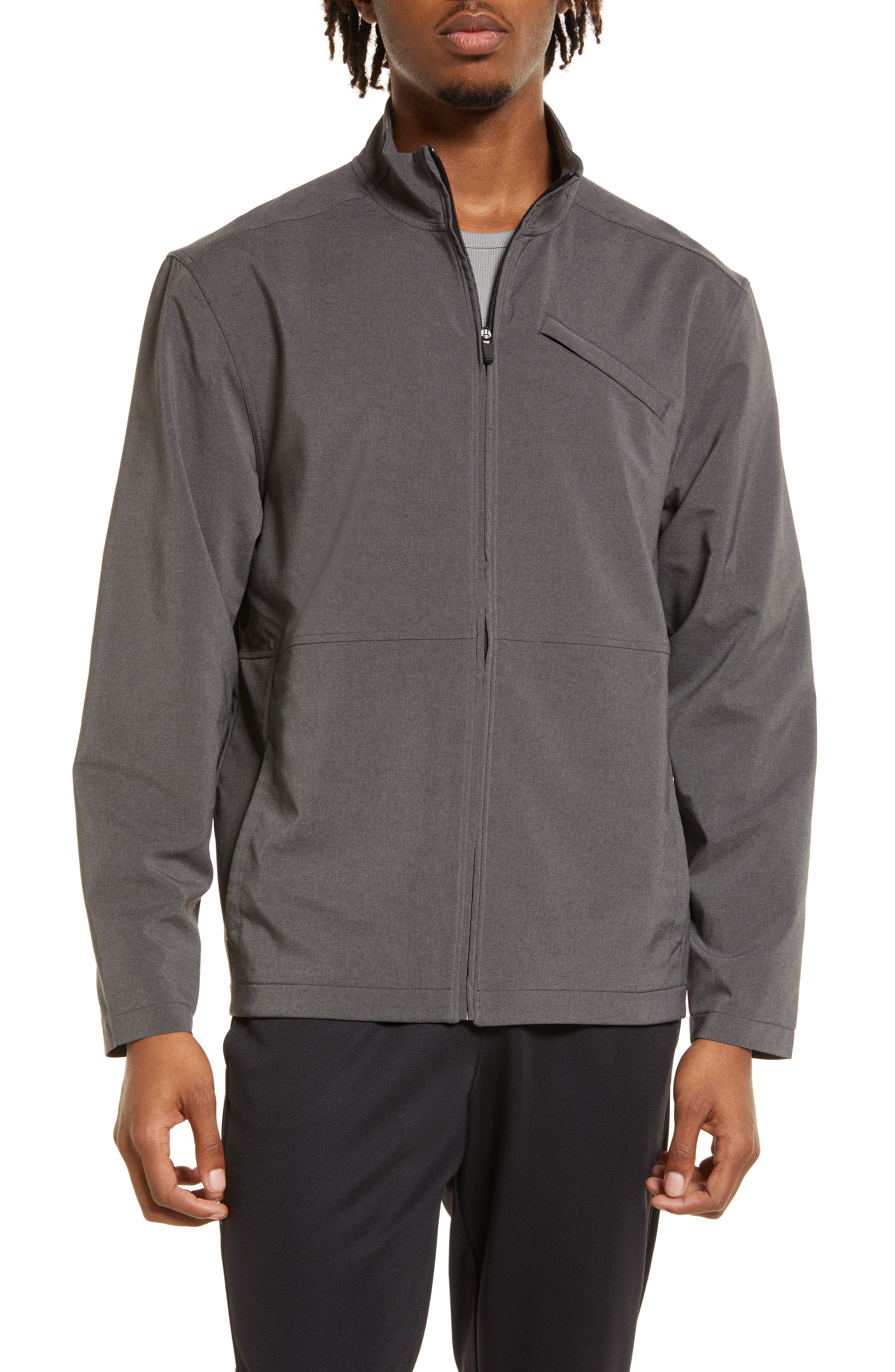 Gray Men Jacket Light Grey Jacket Faux Suede Jacket Short Trench Coat Grey Spring Blazer Grey Overshirt Size Medium