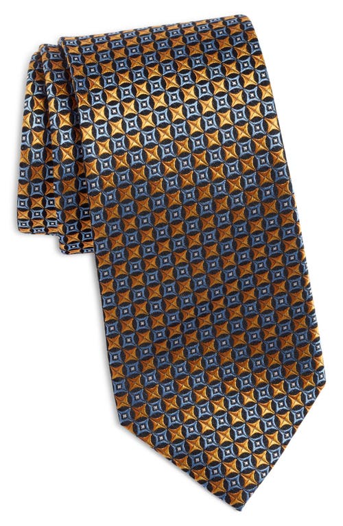 Nordstrom Neat Silk Tie in Yellow at Nordstrom