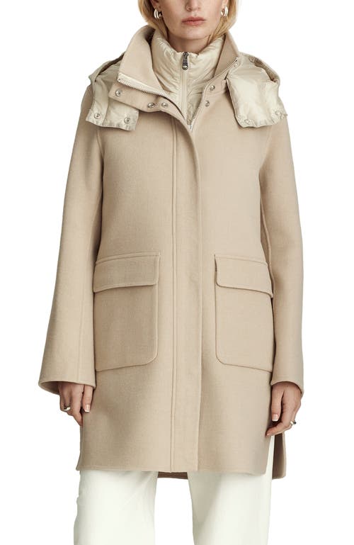 Shop Dawn Levy Bristol 3-in-1  Coat In Almond