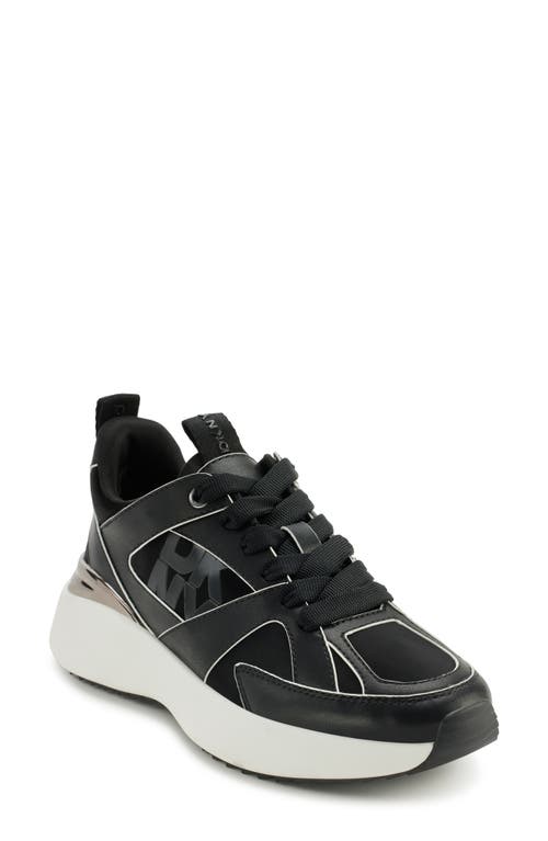 Shop Dkny Zofi Sneaker In Black