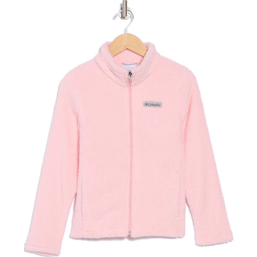 Columbia Kids' Thornhead Faux Shearling Jacket In Cherry Blossom
