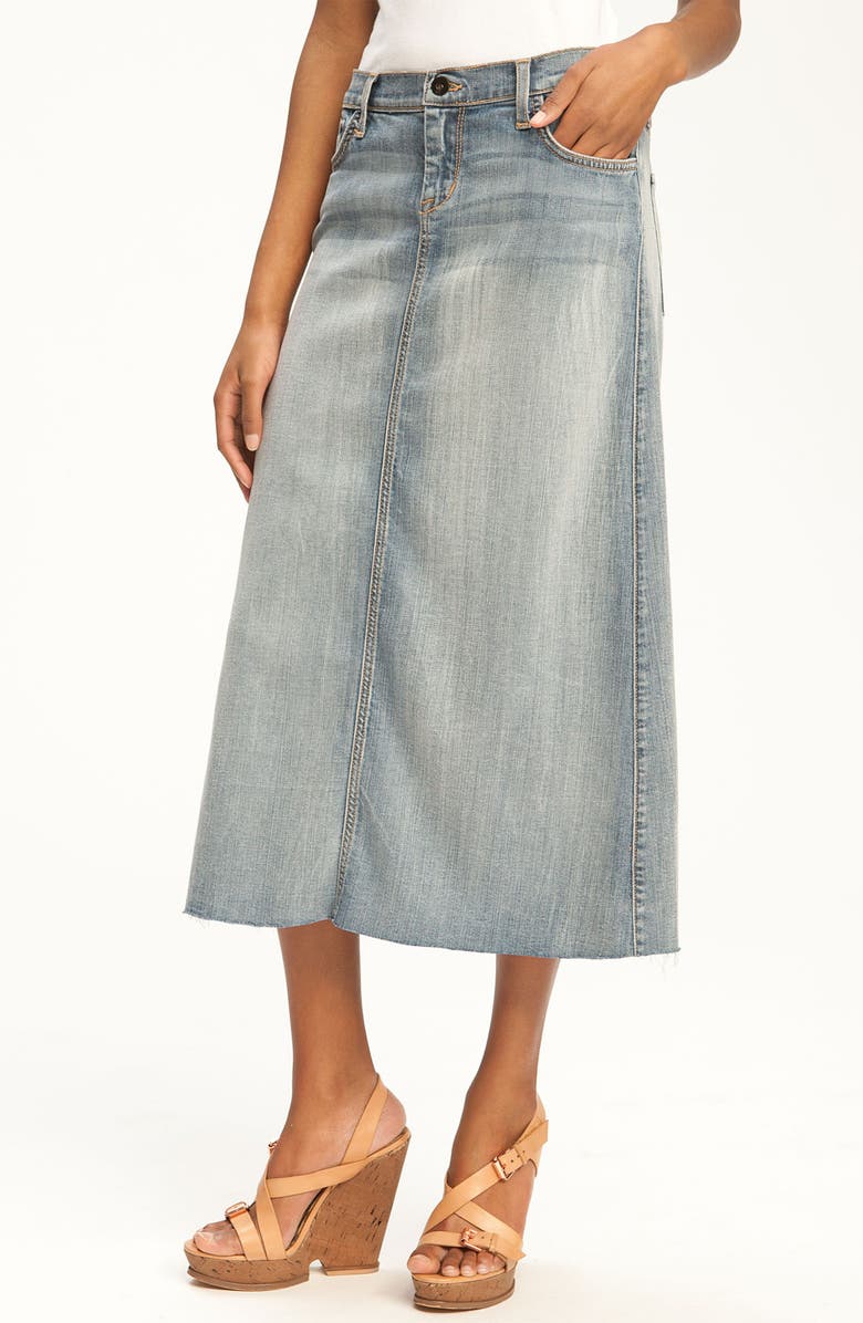 !iT Collective Denim Midi Skirt | Nordstrom