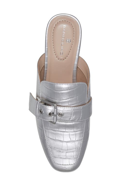 Bandolino Missie Buckle Mule In Silver