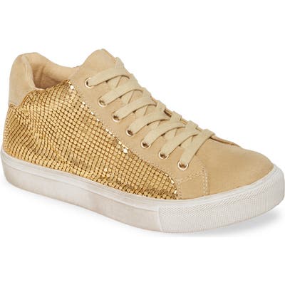 Coconuts By Matisse Downtown Metallic Mesh Sneaker, Metallic