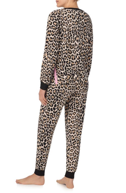Kate Spade New York Print Pajamas In Leopard