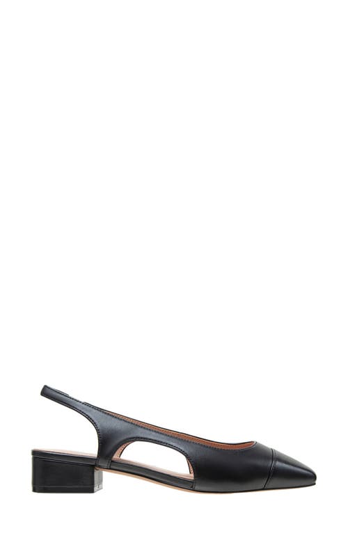 Linea Paolo Charley Slingback Pump In Black
