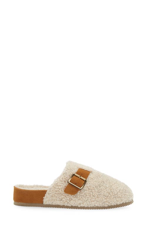Acorn Ela Recycled Berber Scuff Slipper In Natural