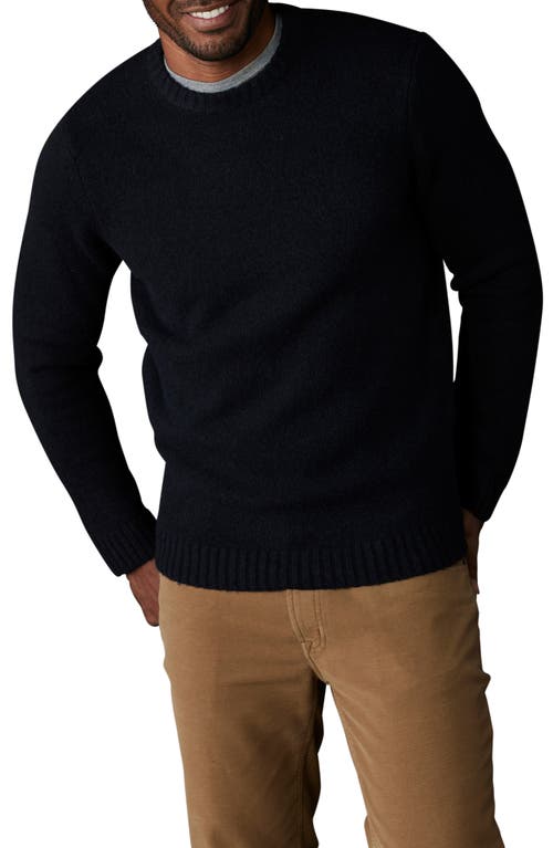 Shop The Normal Brand Homebound Crewneck Sweater In Navy