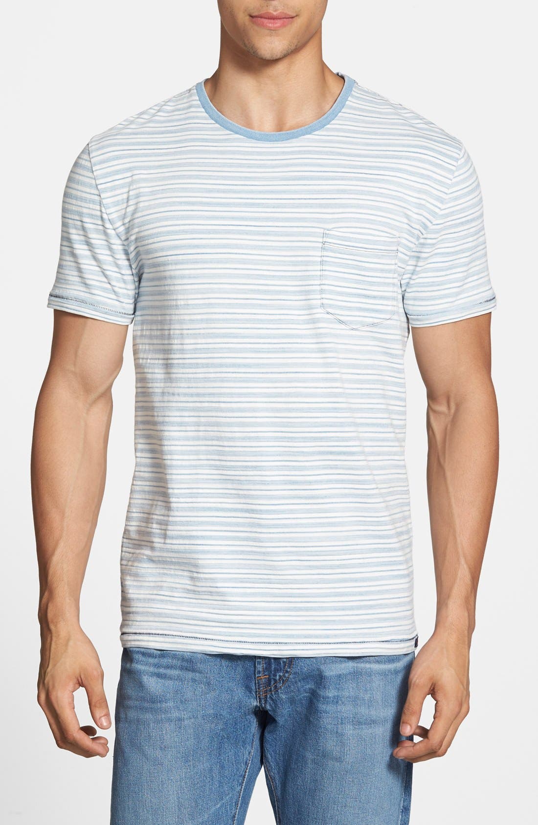 Faherty Stripe Pocket TShirt Nordstrom
