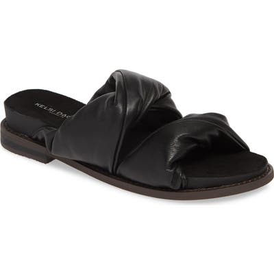 Kelsi Dagger Brooklyn Offbeat Slide Sandal, Black