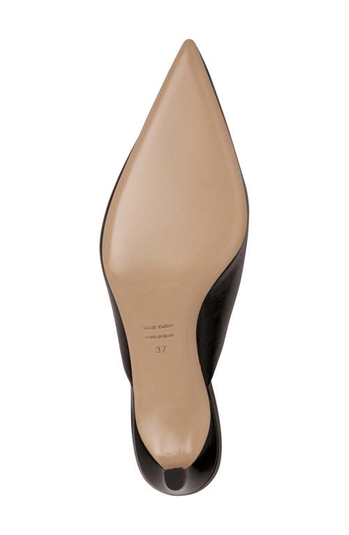 Beautiisoles Gal Pointed Toe Kitten Heel Mule In Black