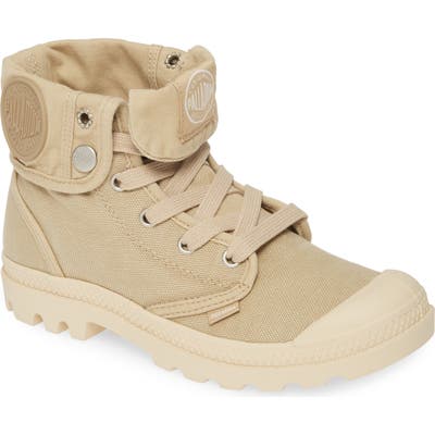 Palladium Cuff Bootie, Beige