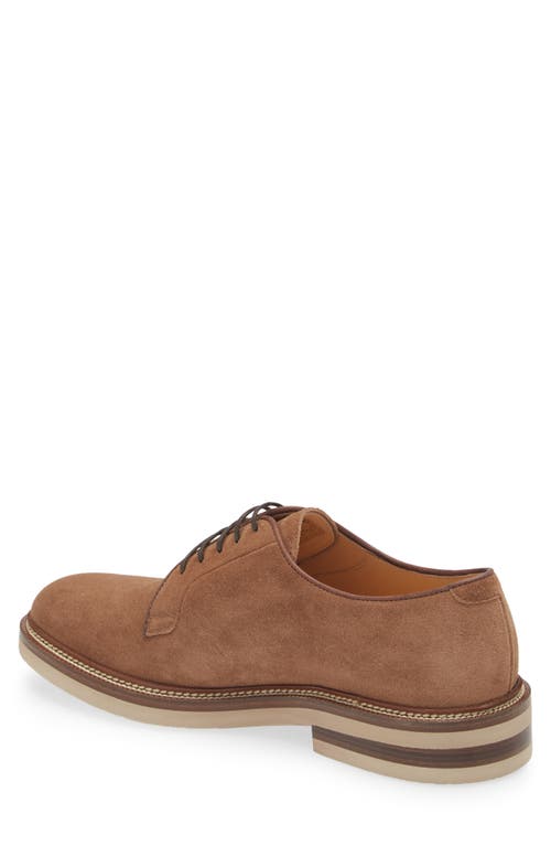 Shop Brunello Cucinelli Iconic Derby In C8831 Brown