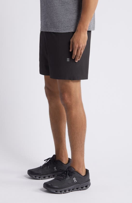 Shop Free Fly Breeze Brief Lined Active Shorts In Black