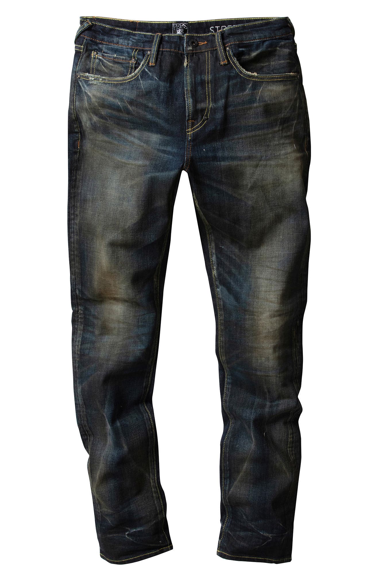 PRPS Colt Distressed Faded Fit Jeans 